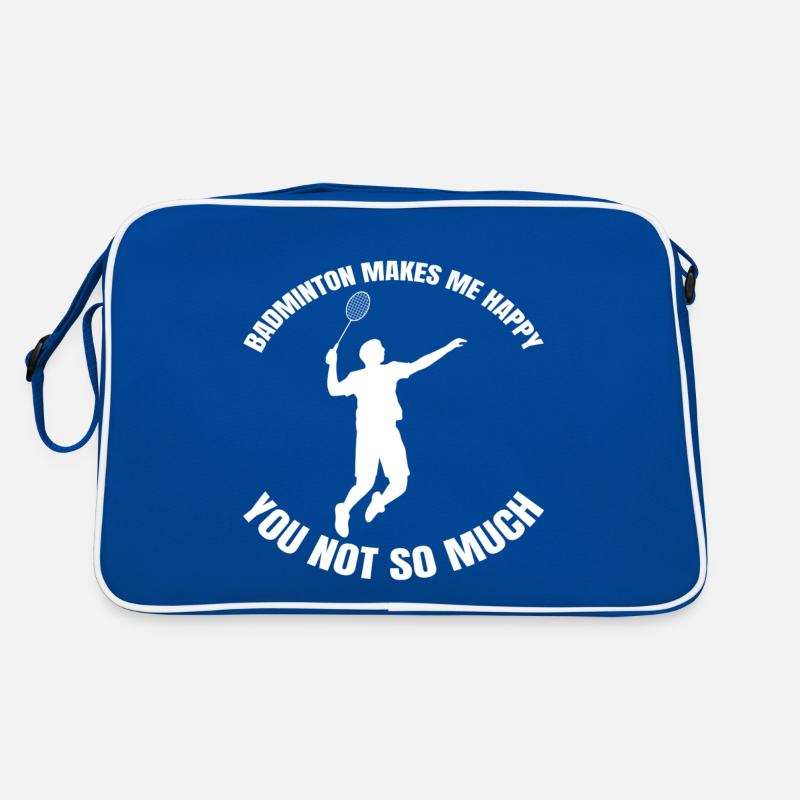 Badminton player Badminton fan Badminton Retro Bag