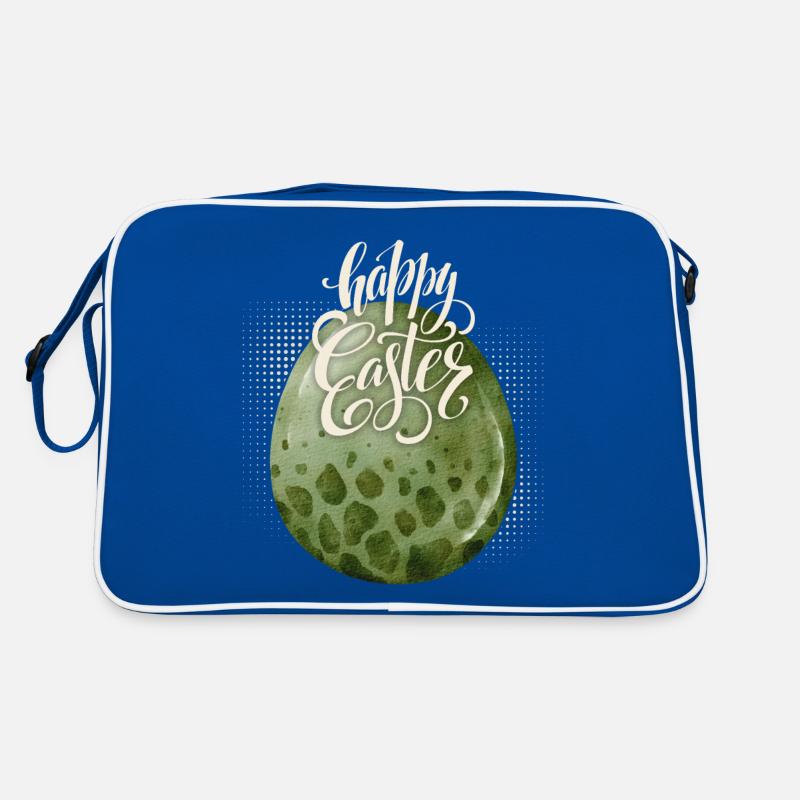 Easter, Dinosaur Egg, Happy Easter Typography Retro Bag