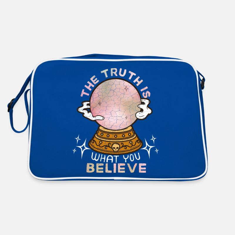 Boule de cristal, Divination Vérité Drôle de dicton Sac Retro
