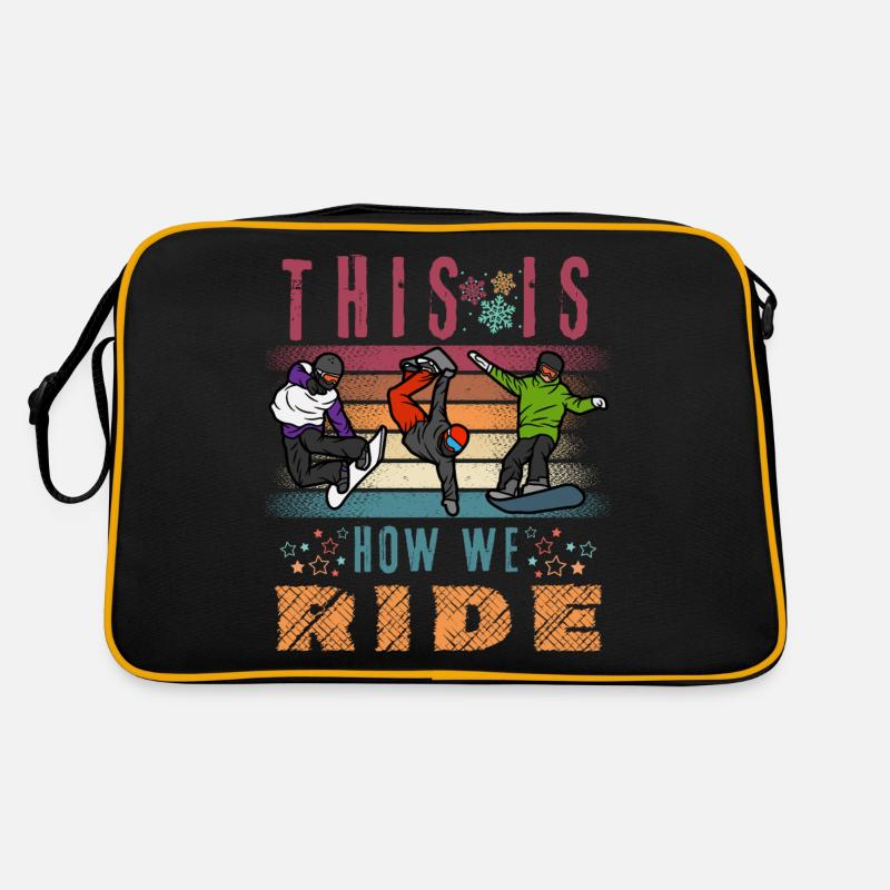 This Is How We Ride Retro Bag
