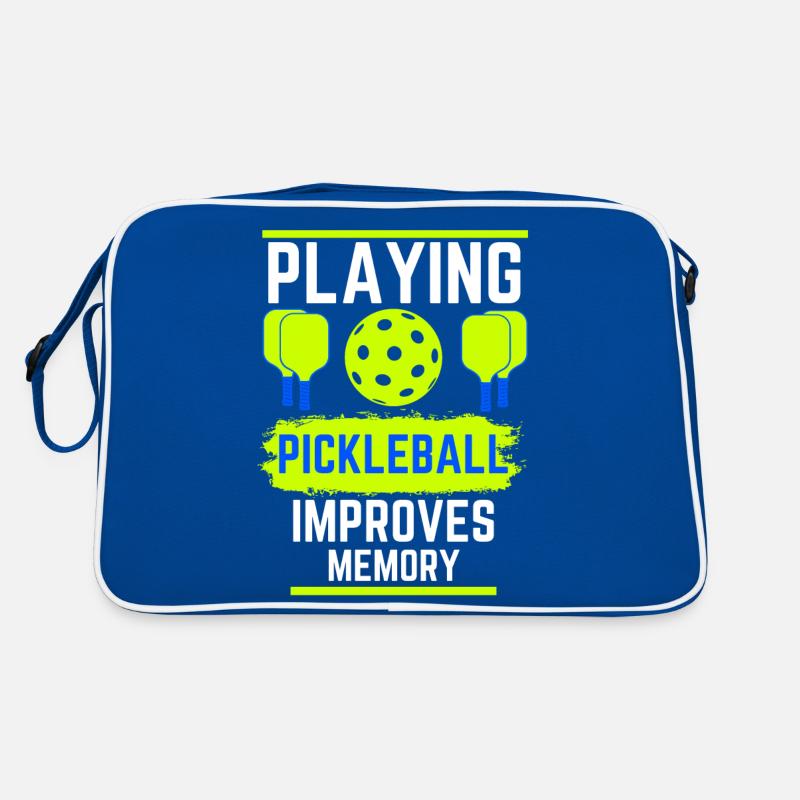 Playing Pickleball Improves Memory Dink Player Retro Bag