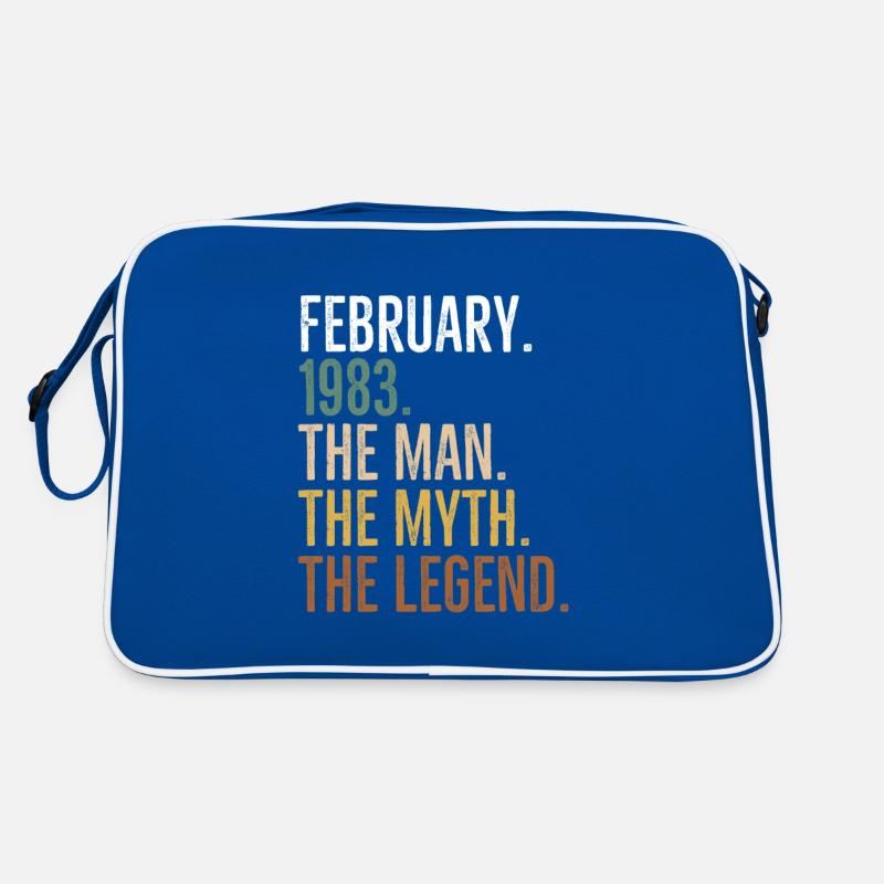 Februar 1983 Der Mann Der Mythos Die Legende Retro Tasche