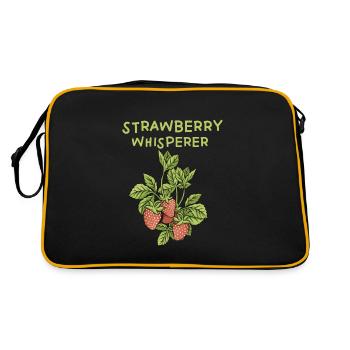 Strawberry Whisperer - Sac Retro - noir/or - Dos