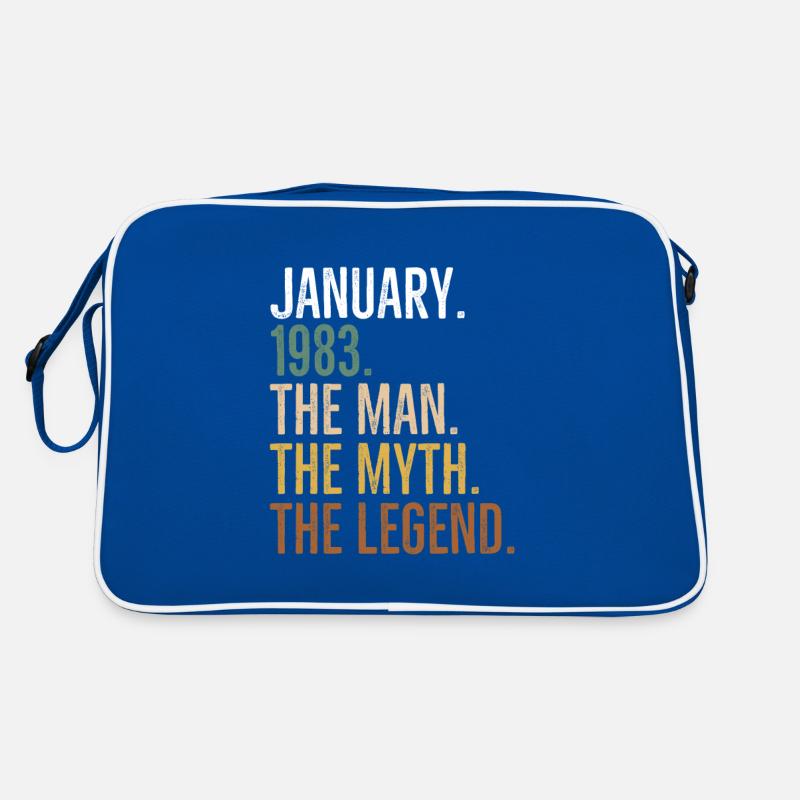 Januar 1983 Der Mann Der Mythos Die Legende Retro Tasche