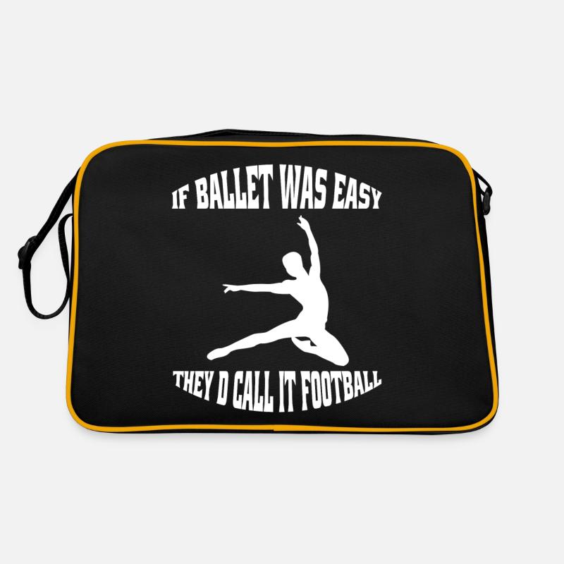 Ballet Dancer Gift Dance Ballerina Dance Class Retro Bag
