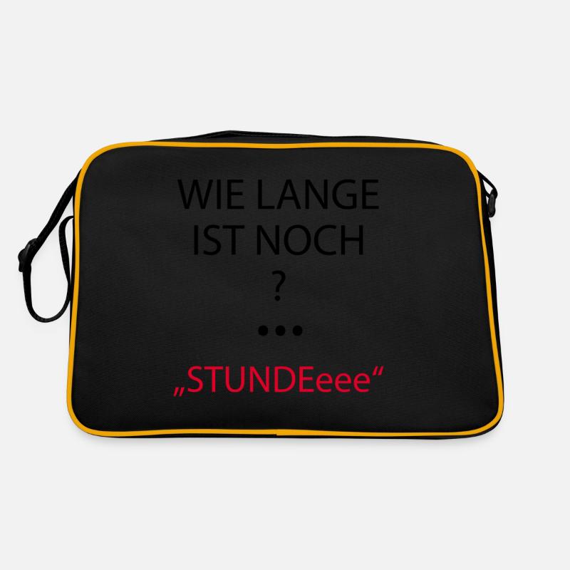 Stundeeee Retro Tasche