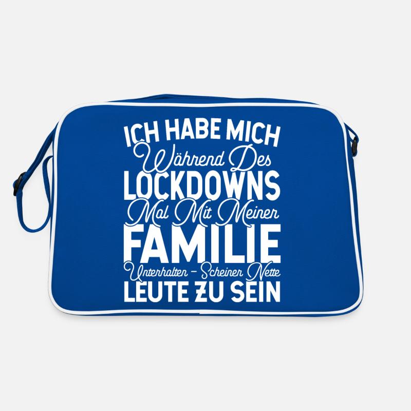 Lockdown - Nette Familie Retro Tasche