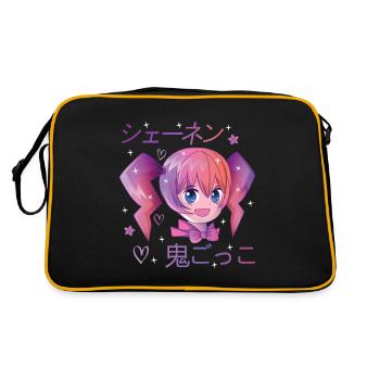 Anime nice day nice day - Retro Bag - black/gold - Back