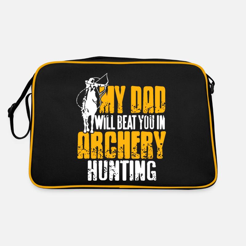 Mon père te battra dans la chasse au tir à l’arc rétro Sac Retro