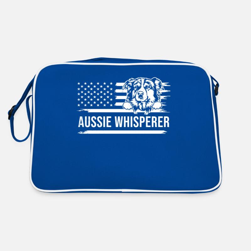 Mignon chien AUSSIE Thème Funny Whisperer Sac Retro