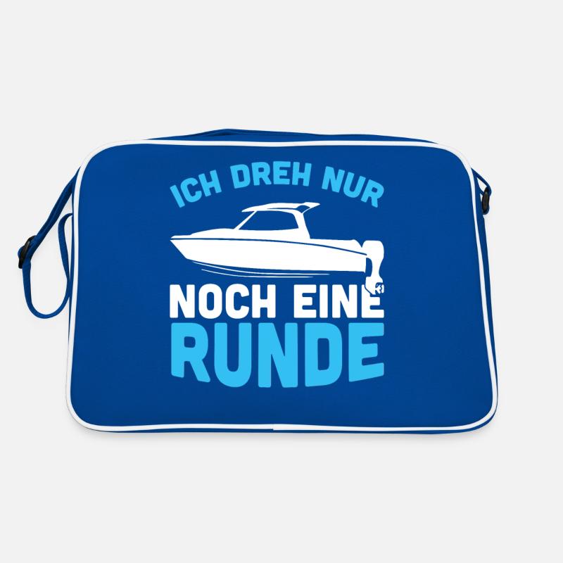 Ich dreh nur noch eine Runde Retro Tasche