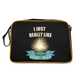 Stetnen lover - Retro Bag - black/gold - Back