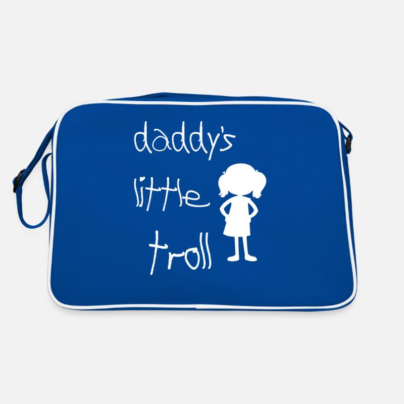 Papas kleiner Troll Retro Tasche