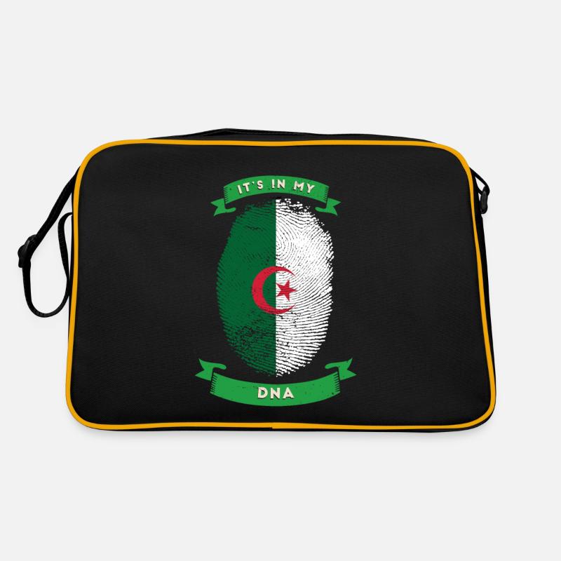 Algérie Drapeau ADN Pays Sac Retro