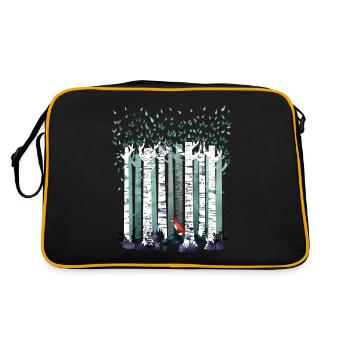 The Birches - Sac Retro - noir/or - Dos