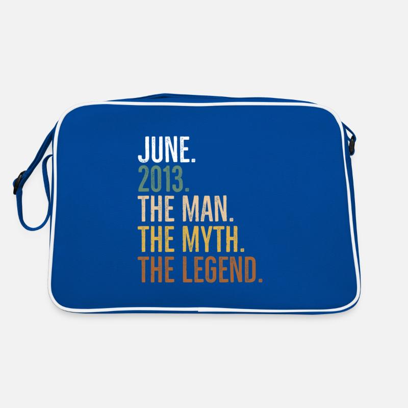 Juni 2013 Der Mann Der Mythos Die Legende Retro Tasche
