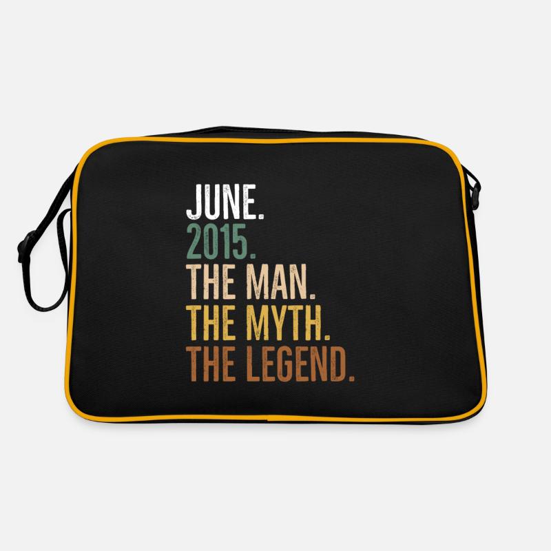 Juni 2015 Der Mann Der Mythos Die Legende Retro Tasche