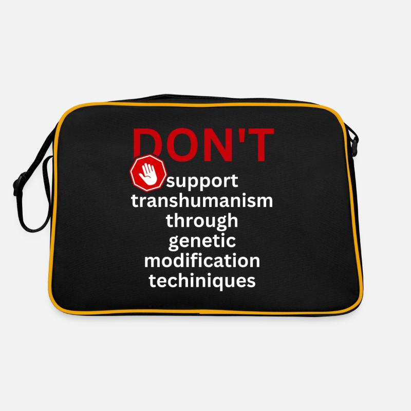 Transhumanism, genetic engineering Retro Bag