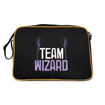 Larp | Live-action role-playing game | Larps | Larp - Retro Bag - black/gold - Back