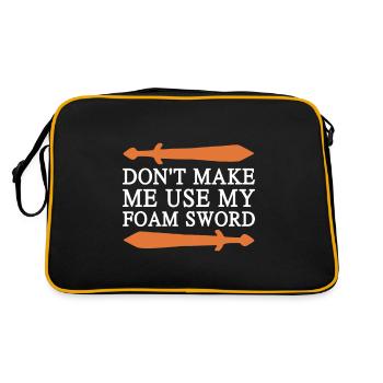 Larp | Live-action role-playing game | Larps | Larp - Retro Bag - black/gold - Back