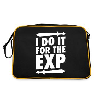 Larp | Live-action role-playing game | Larps | Larp - Retro Bag - black/gold - Back