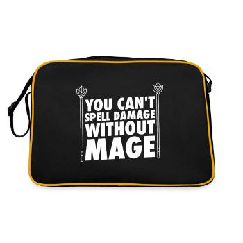 Larp | Live-action role-playing game | Larps | Larp - Retro Bag - black/gold - Back
