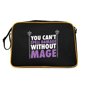 Larp | Live-action role-playing game | Larps | Larp - Retro Bag - black/gold - Back