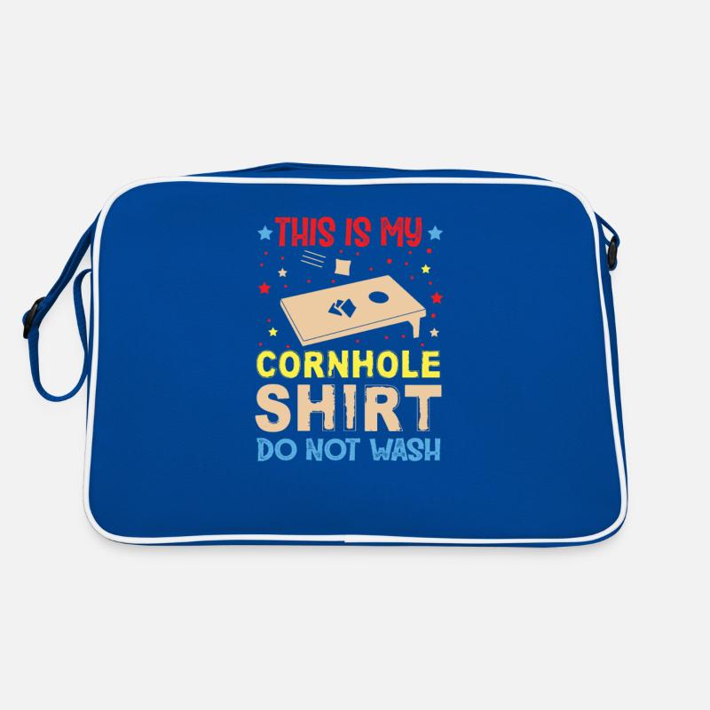 This is my Cornhole Shirt do not wash Retro Tasche