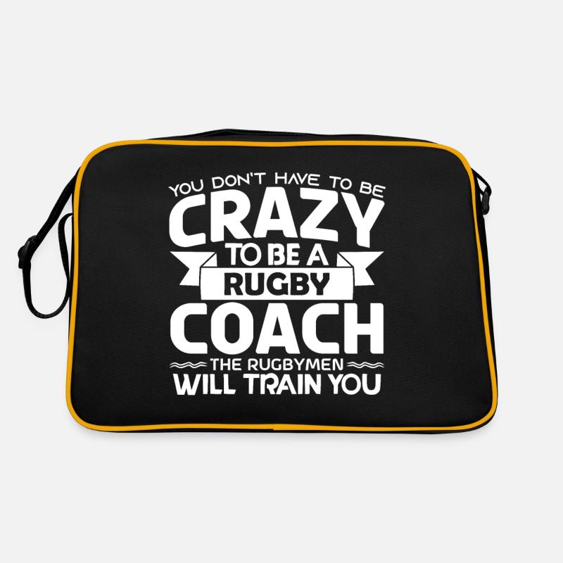 Rugby-Trainer | Rugby-Trainer-Geschenk Der beste Trainer Retro Tasche