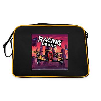 Drone Racing Drone Renn Drohne FPV - Retro Bag - black/gold - Back