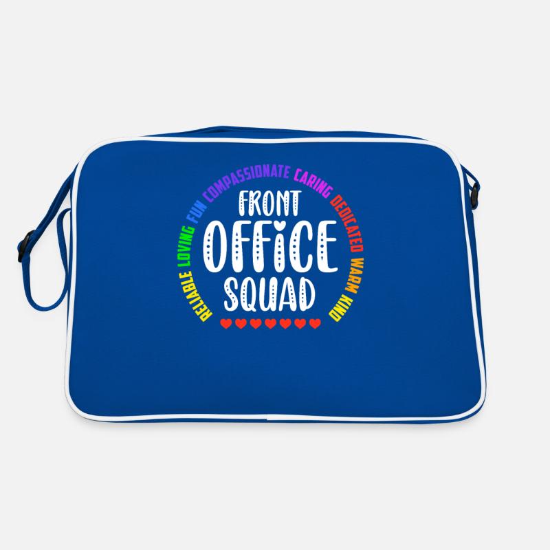 Nette Schulsekretärin Admin Appreciation Assistant Retro Tasche