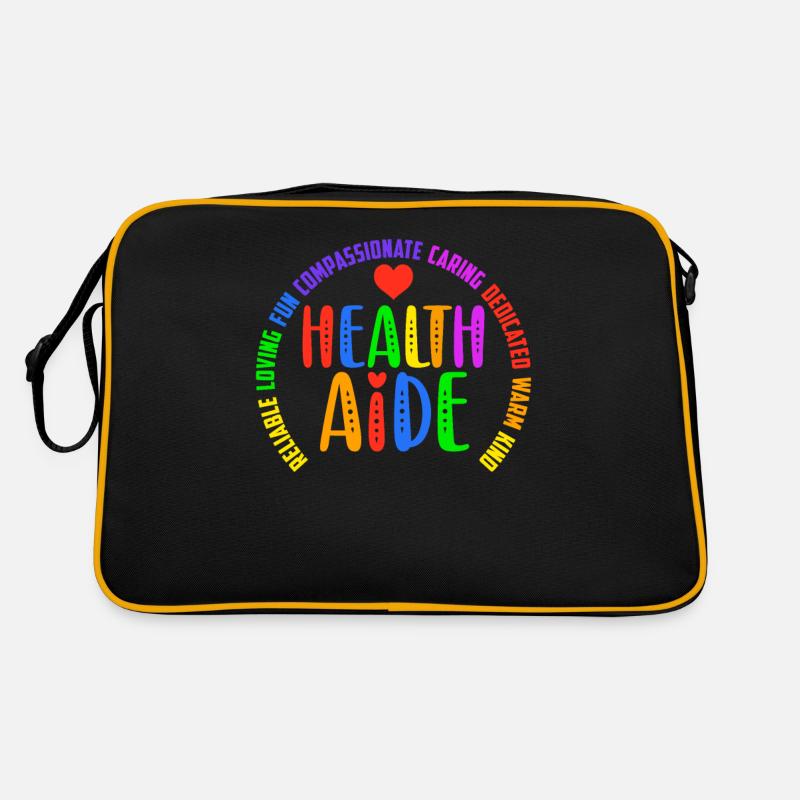 Fun Squad School Assistant Principal Health Aide Retro Tasche