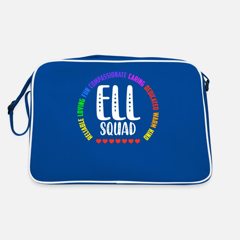 ELL Squad School Assistant School Langue anglaise Sac Retro