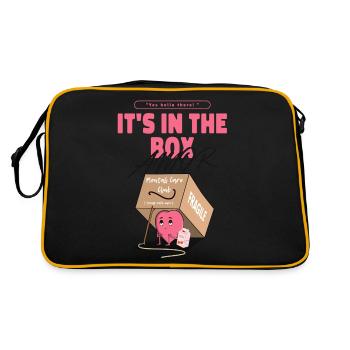 Love Package - Love Funny - Retro Bag - black/gold - Back