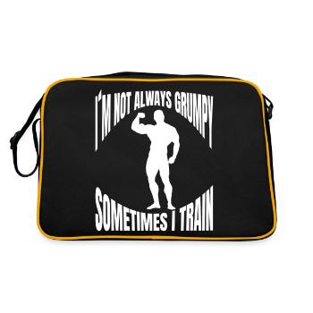 Fitness Entraînement en force Athlètes Musculistes musculaires - Sac Retro - noir/or - Dos