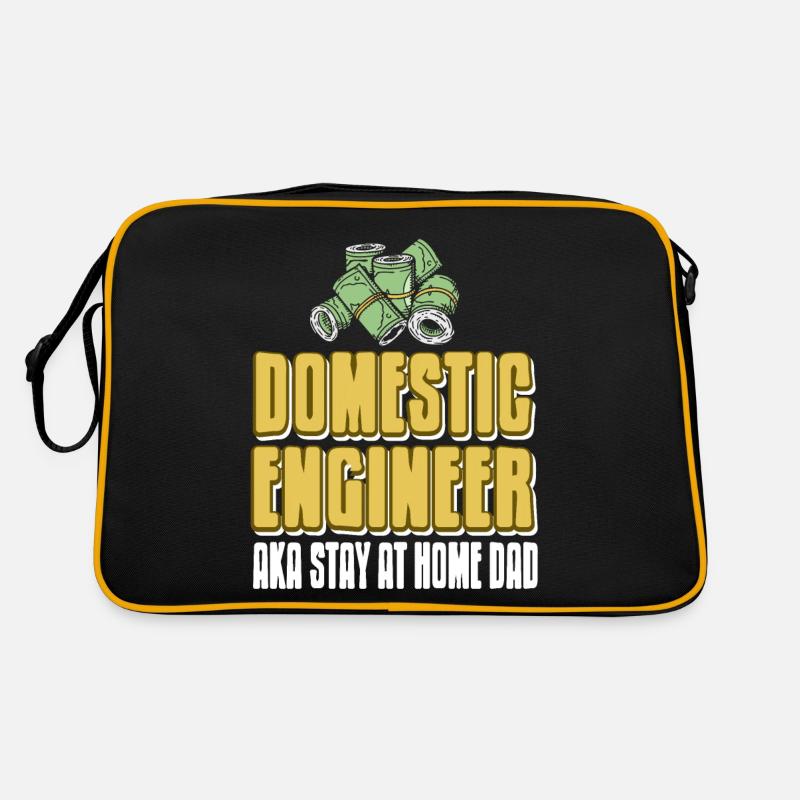 Domestic Engineer AKA Stay At Home DAD Retro Retro Tasche