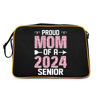 Drôle de fière maman d’un cadeau de fin d’études - Sac Retro - noir/or - Dos