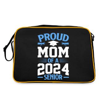 Drôle de fière maman d’un cadeau de fin d’études - Sac Retro - noir/or - Dos