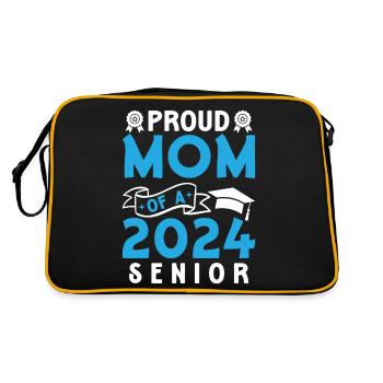 Drôle de fière maman d’un cadeau de fin d’études - Sac Retro - noir/or - Dos