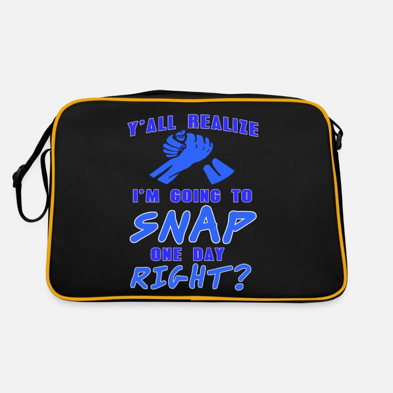 Je vais craquer un jour, non? Bras de fer Sac Retro