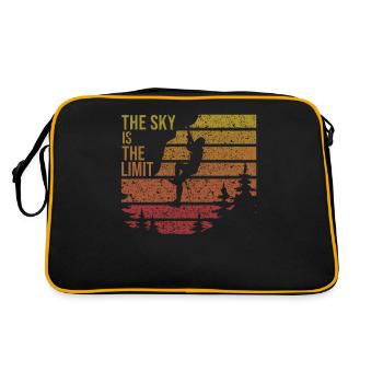 The sky is the limit - Retro Bag - black/gold - Back