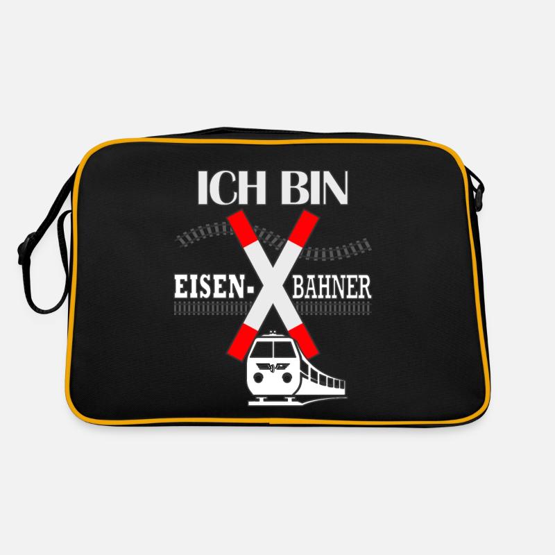 I am a railway worker model railroader Retro Bag