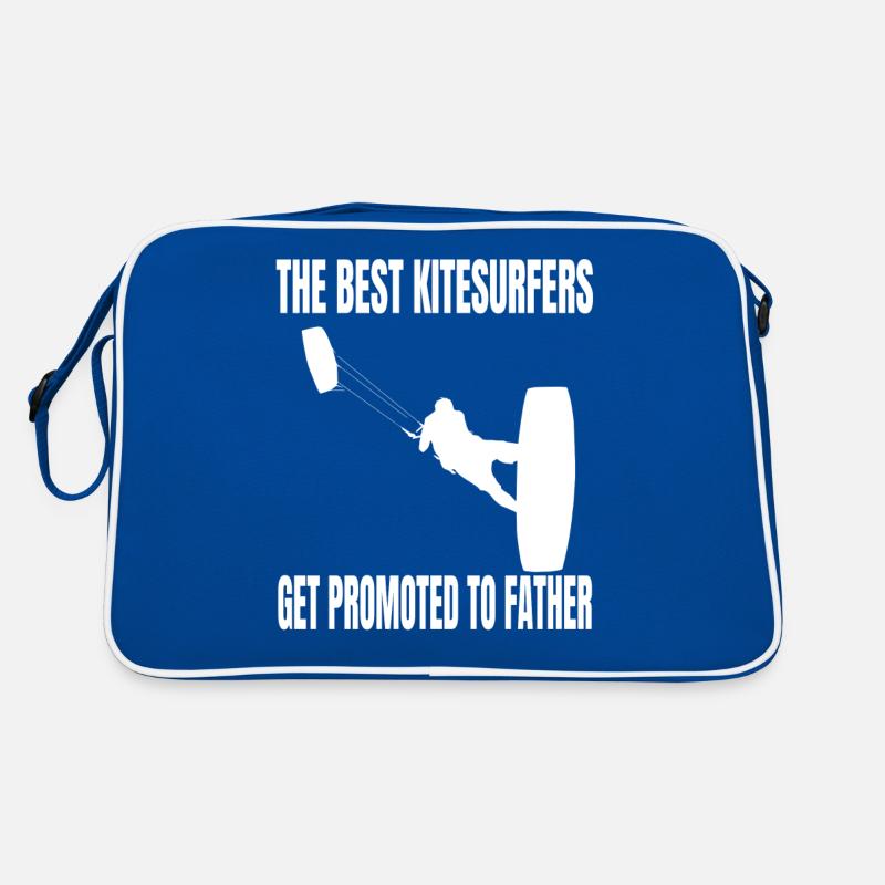 Kitesurfer Papa Windsurfer Père Surf Planche à voile Sac Retro