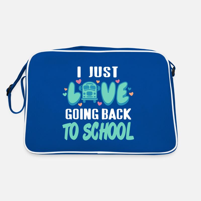 J’adore retourner à l’école Retro Freshman Sac Retro