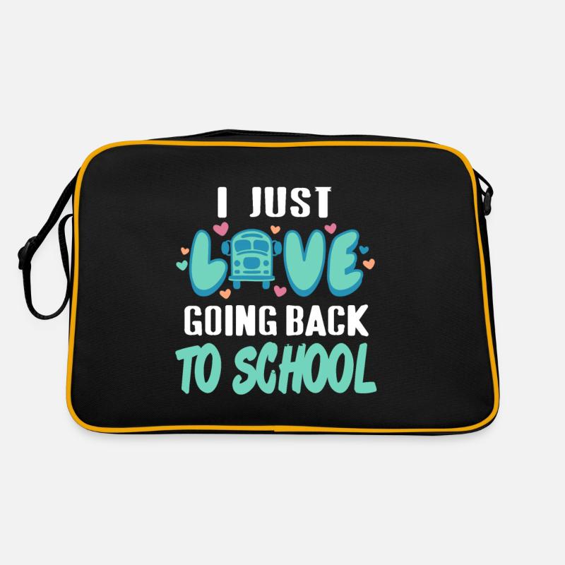 J’adore retourner à l’école Retro Freshman Sac Retro