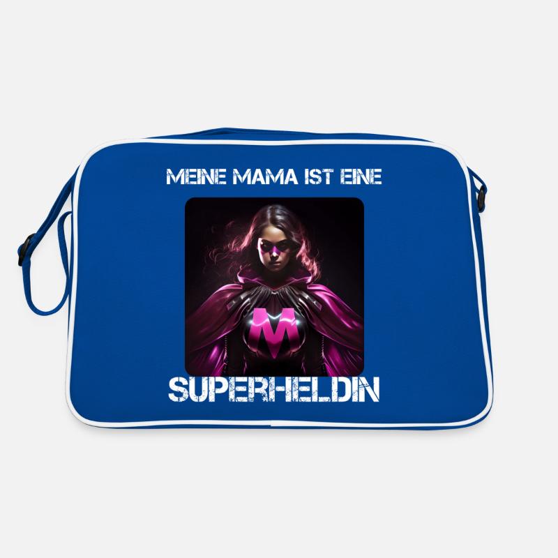 Mama Superheldin - Meine Mama ist eine Retro Tasche