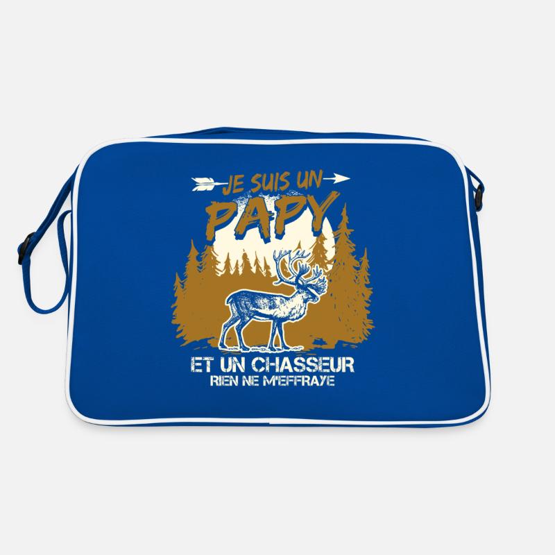 Je Suis Un Papy Et Un Chasseur Sac Retro