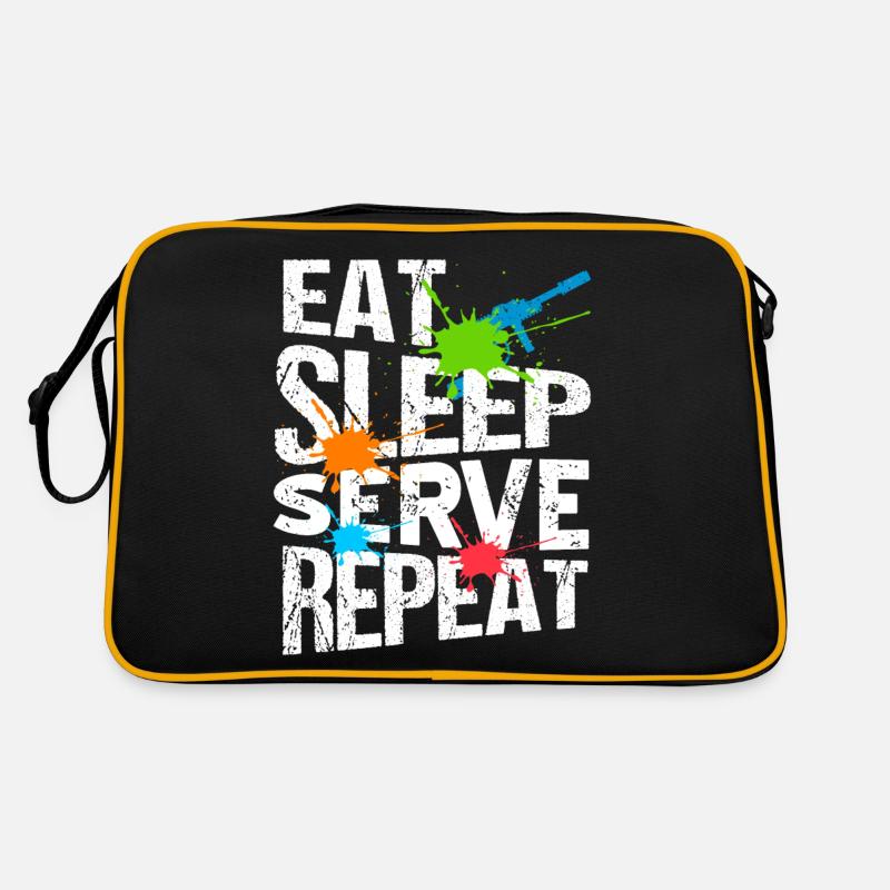 EAT Sleep Serve Répéter Retro Navy Seals Army Sac Retro