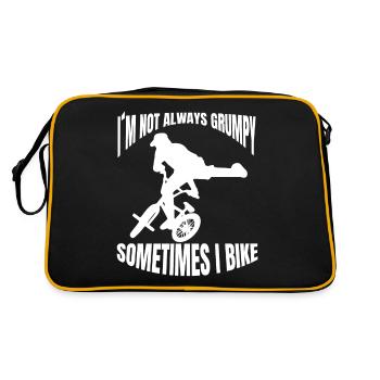 Cycling Mountainbike Cycling Cycling - Retro Bag - black/gold - Back