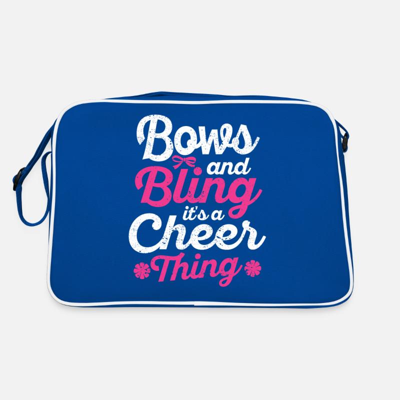 Grinding and blowing It's a cheer thing Retro Bag